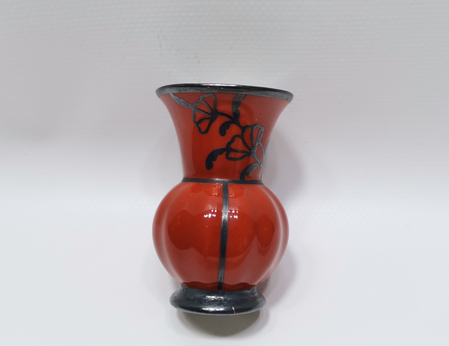 BAVARİA YAPIMI PORSELEN ÜZERİ GÜMÜŞ GEÇME ÖZEL YAPIM HOKKA