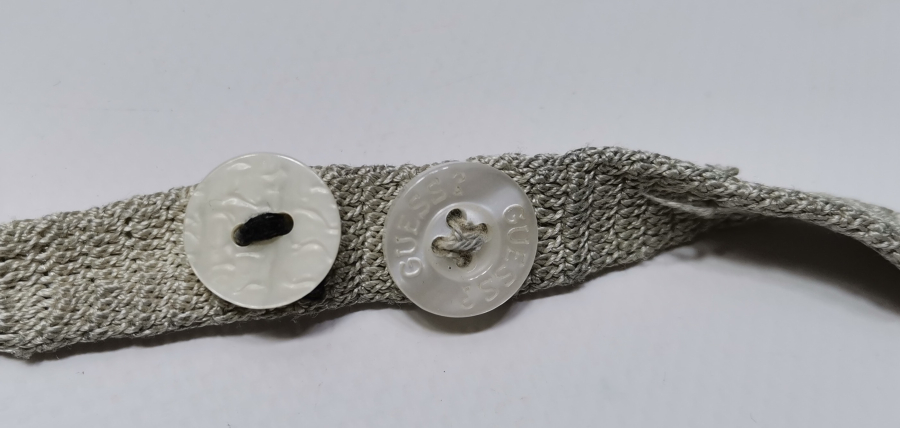 İÇİNDE DUASI İLE BONCUK İŞİ ANTİKA PAZUBEND