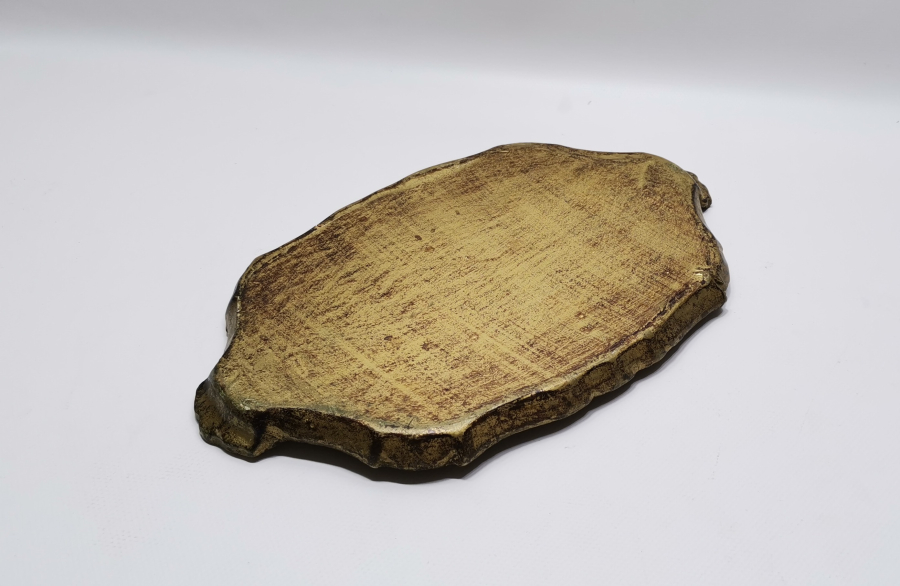 İTALYAN YAPIMI ANTİKA AHŞAP KAHVE TEPSİSİ