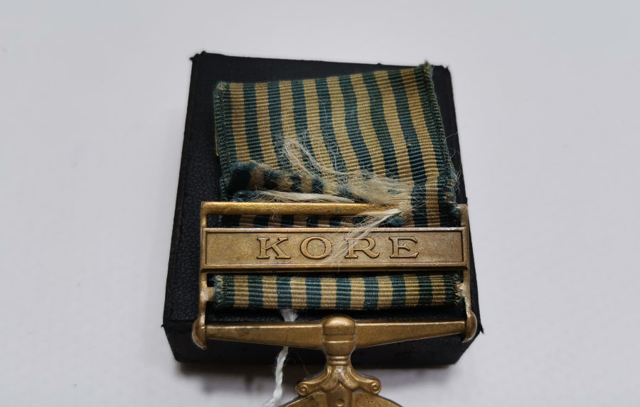 ORJİNAL ASKISIYLA NADİR KORE SAVAŞI MADALYASI