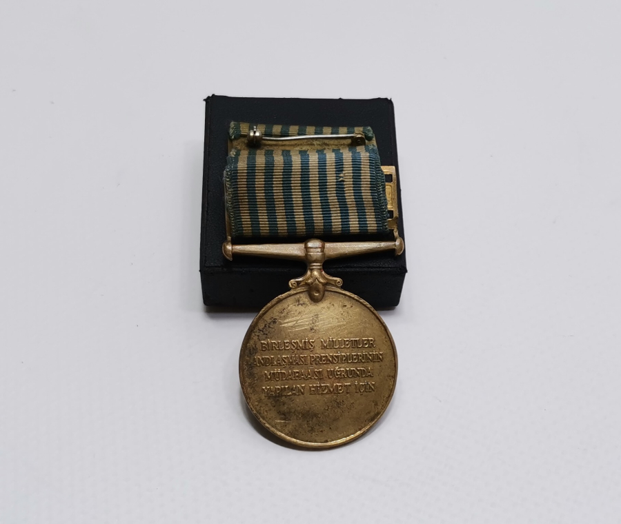 ORJİNAL ASKISIYLA NADİR KORE SAVAŞI MADALYASI