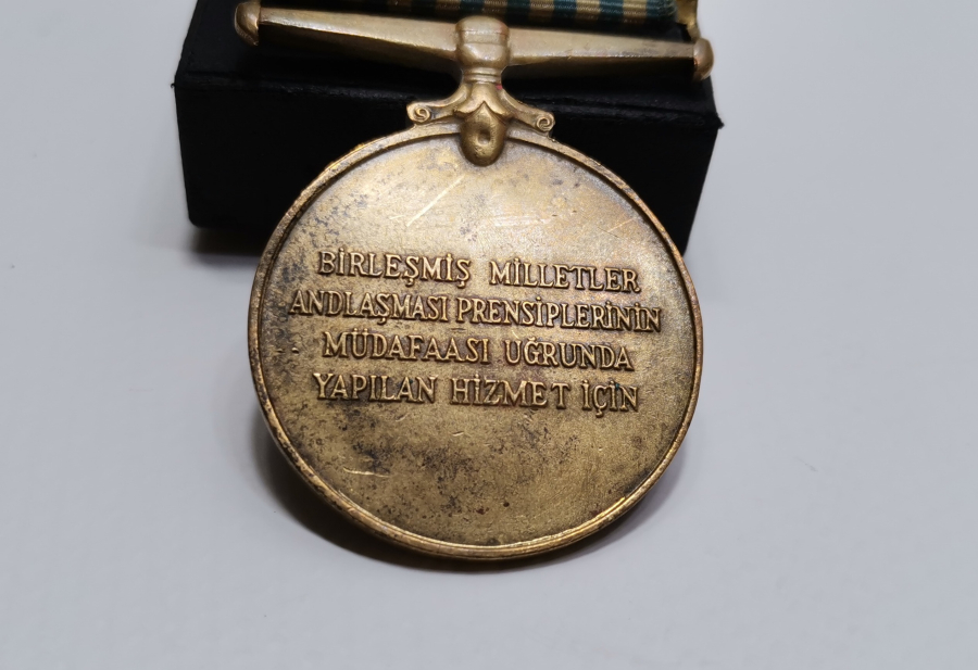 ORJİNAL ASKISIYLA NADİR KORE SAVAŞI MADALYASI