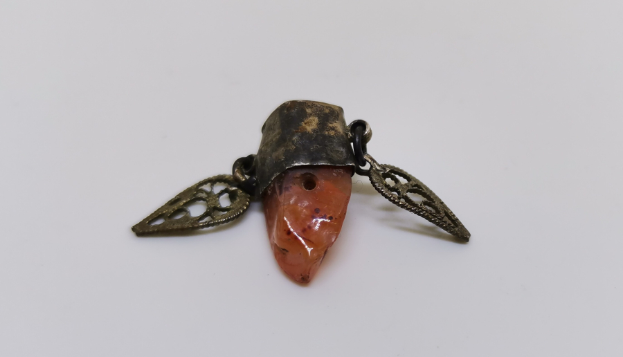 OSMANLI DÖNEMİ ÇOK NADİR AKİK TAŞLI ANADOLU ŞAMAN KÜLTÜRÜ KOLYE