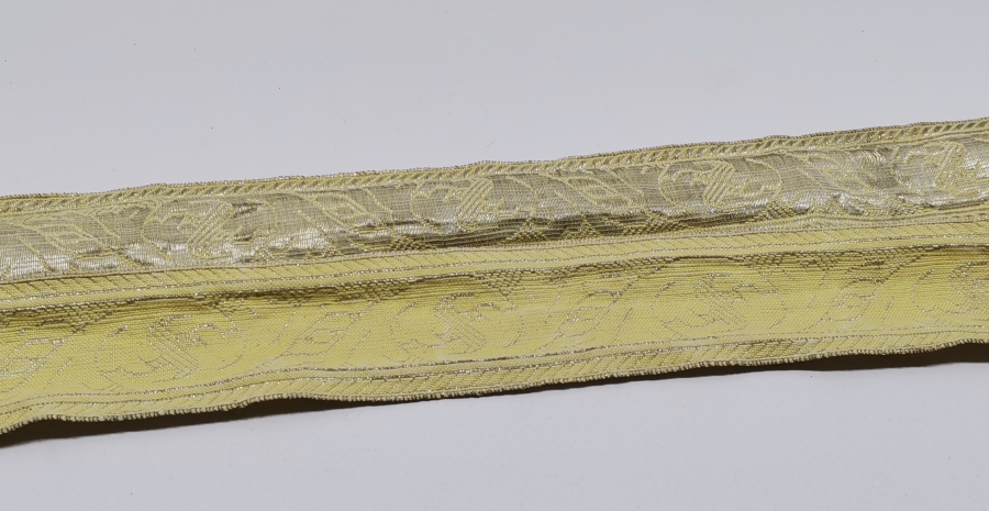 OSMANLI DÖNEMİ GÜMÜŞ SIRMA İŞÇİLİKLİ GELİN KEMERİ KUŞAĞI