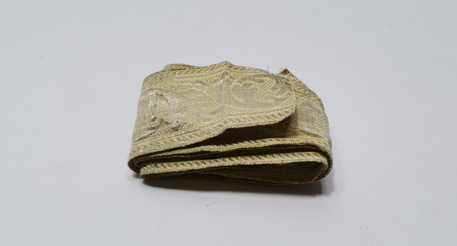 OSMANLI DÖNEMİ GÜMÜŞ SIRMA İŞÇİLİKLİ GELİN KEMERİ KUŞAĞI