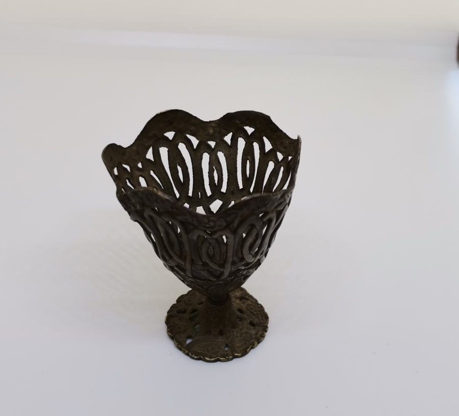 SÜLEYMANİYE İŞİ KABARTMA VE KALEM İŞÇİLİKLİ OSMANLI DÖNEMİ FİNCAN ZARFI