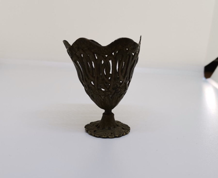 SÜLEYMANİYE İŞİ KABARTMA VE KALEM İŞÇİLİKLİ OSMANLI DÖNEMİ FİNCAN ZARFI