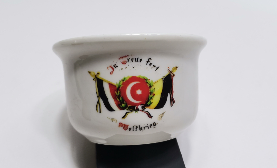 1. DÜNYA SAVAŞI DÖNEMİ 3 LÜ İTTİFAK PORSELEN KASE