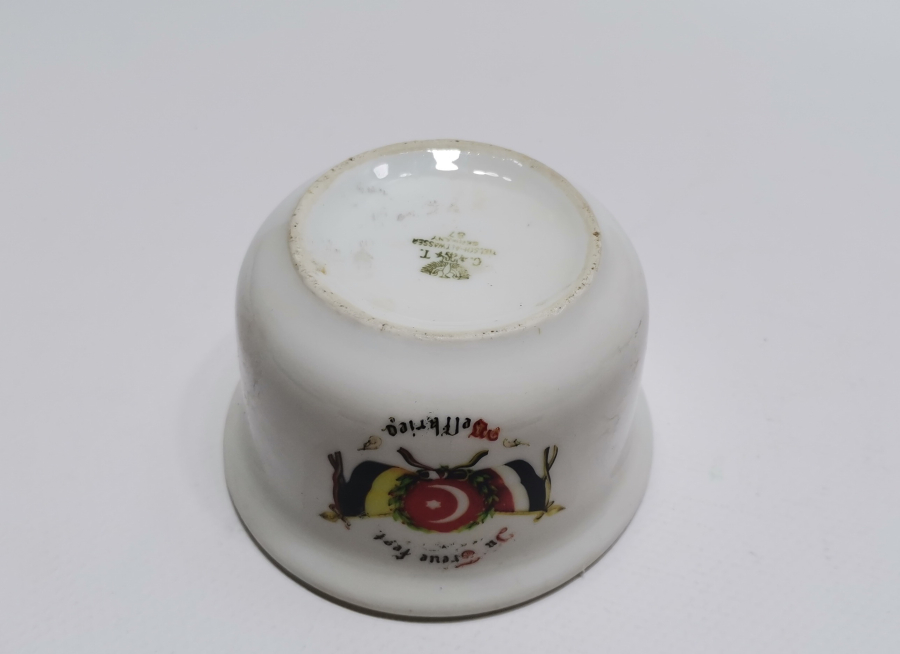 1. DÜNYA SAVAŞI DÖNEMİ 3 LÜ İTTİFAK PORSELEN KASE