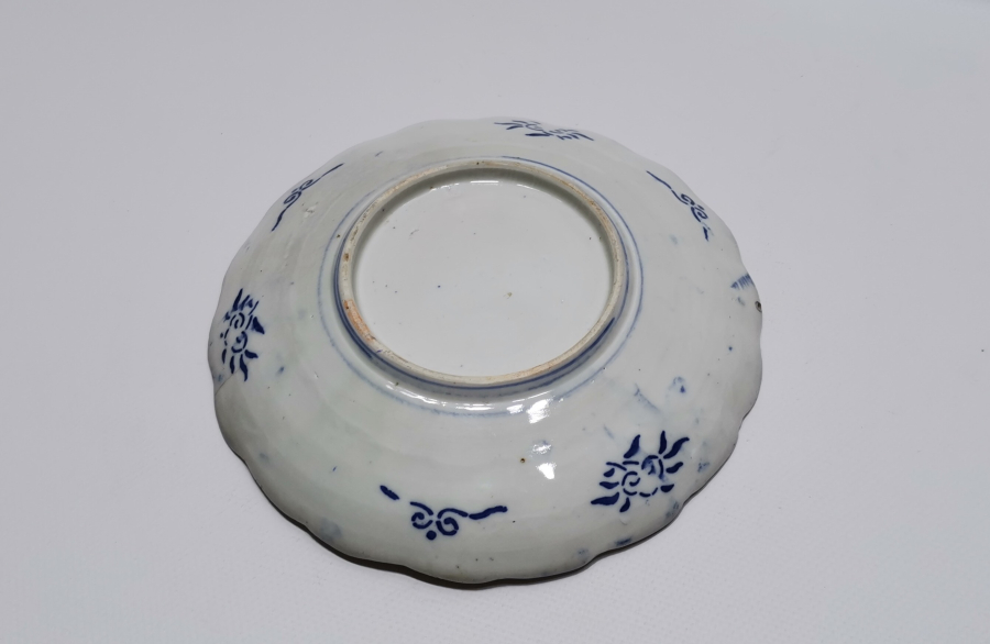 1900 BAŞLARI NADİR EL BOYAMA JAPON PORSELEN TABAK