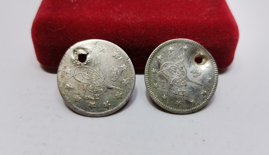 ABDÜLHAMİD HAN DÖNEMİ GÜMÜŞ 2 KURUŞ LOTU