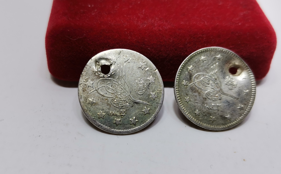 ABDÜLHAMİD HAN DÖNEMİ GÜMÜŞ 2 KURUŞ LOTU