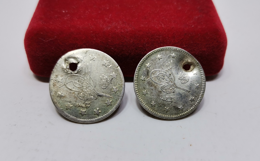 ABDÜLHAMİD HAN DÖNEMİ GÜMÜŞ 2 KURUŞ LOTU