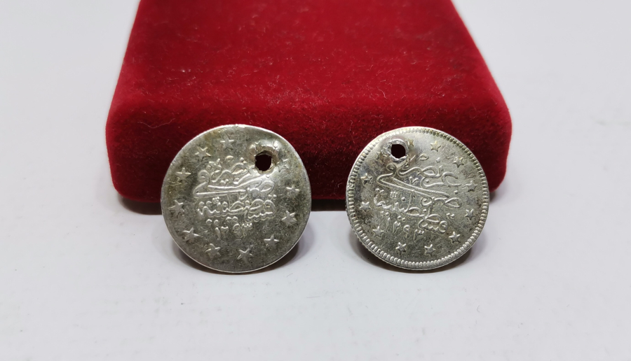 ABDÜLHAMİD HAN DÖNEMİ GÜMÜŞ 2 KURUŞ LOTU