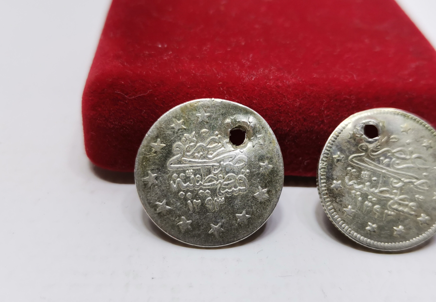 ABDÜLHAMİD HAN DÖNEMİ GÜMÜŞ 2 KURUŞ LOTU