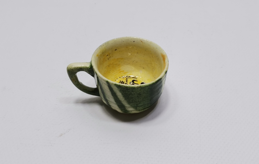 ABDURRAHMAN USTA YAPIMI OSMANLI DÖNEMİ NADİR KAHVE FİNCANI