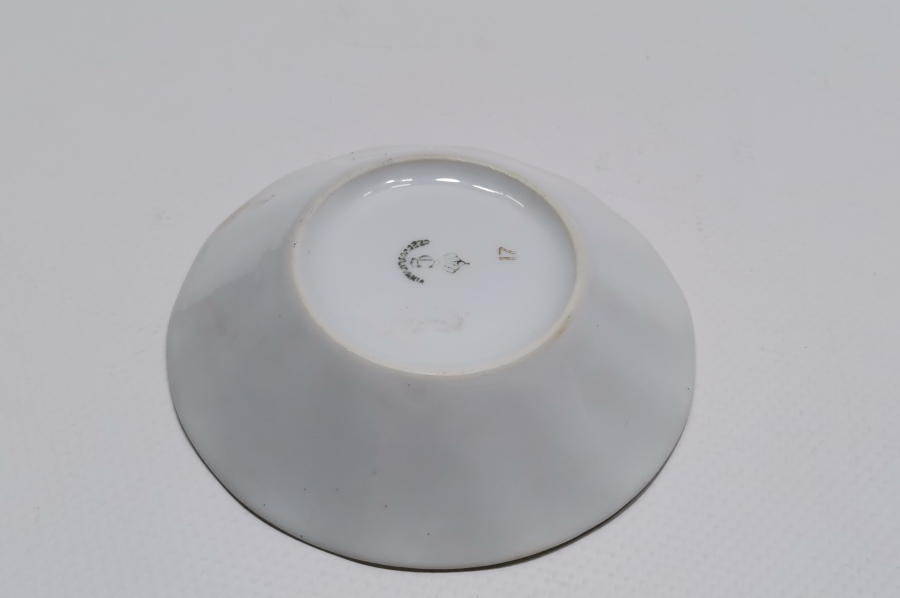 AFİYET OLSUN EFENDİM YAZILI OSMANLI DÖNEMİ NADİR BARDAK - FİNCAN ALTLIĞI