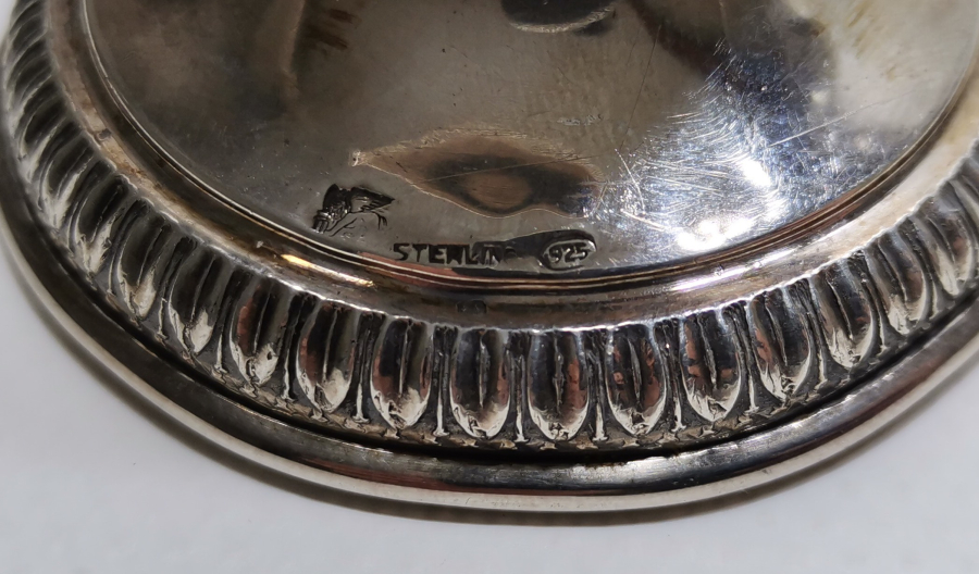 ANTİKA GÜMÜŞ MUMLUK