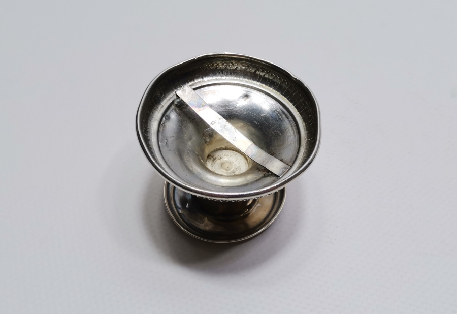 ANTİKA GÜMÜŞ MUMLUK