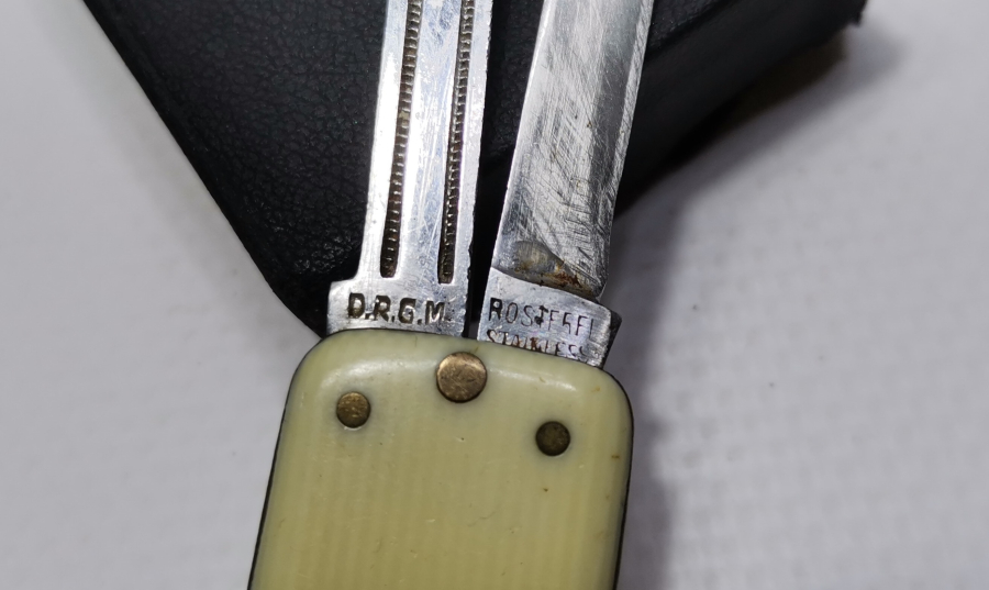 FİL DİŞİ SAPLI NADİR FORMDA ÇAKI