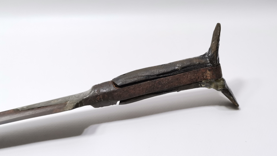 GÜMÜŞ ÇAKMA İŞÇİLİKLİ YENİÇERİ YATAĞANI