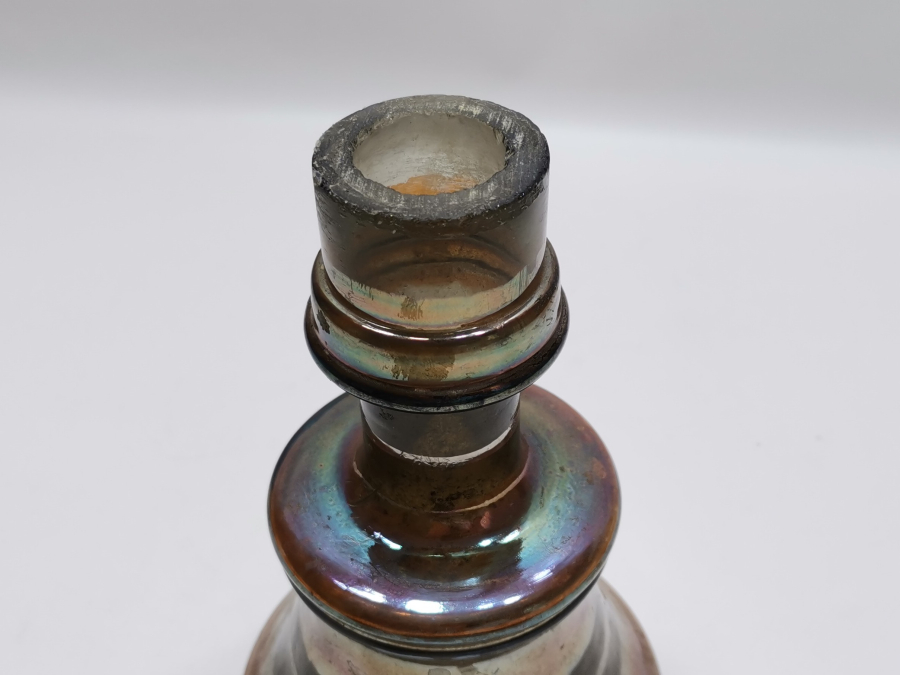 HAVAN ŞAMDAN FORMUNDA YAPILMIŞ OSMANLI DÖNEMİ NARGİLE ŞİŞESİ