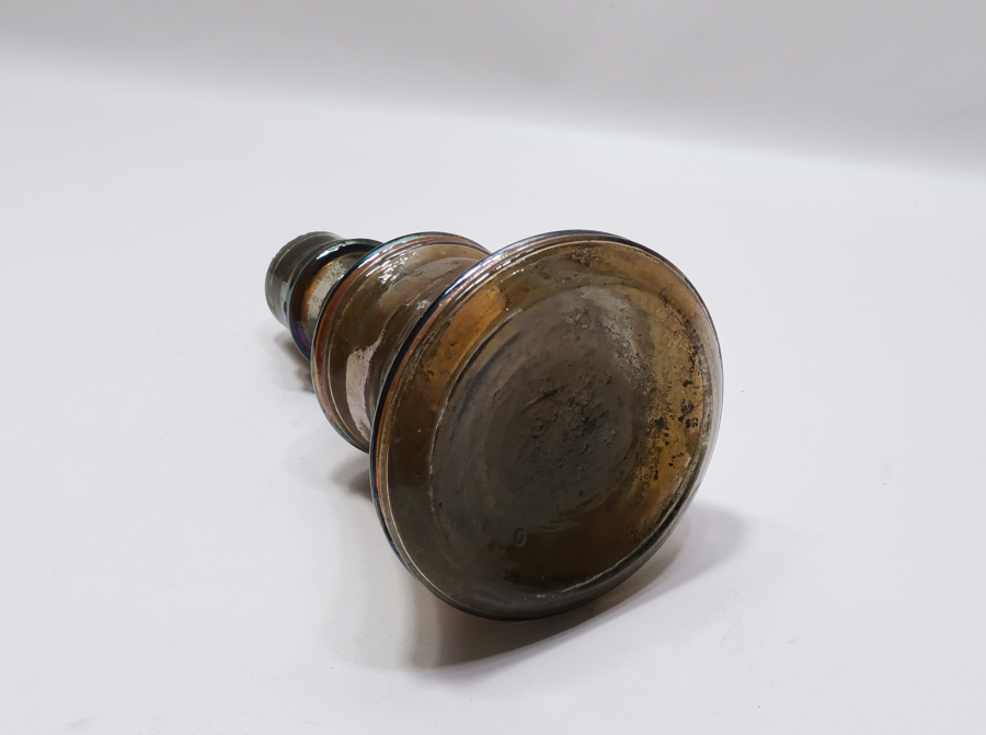 HAVAN ŞAMDAN FORMUNDA YAPILMIŞ OSMANLI DÖNEMİ NARGİLE ŞİŞESİ