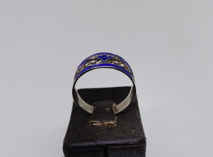 MİNE İŞÇİLİKLİ ANTİKA GÜMÜŞ YÜZÜK