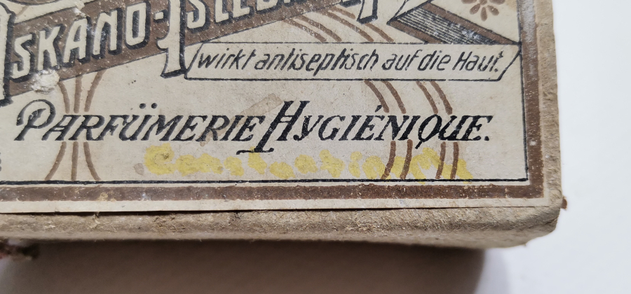 OSMANLI DÖNEMİ NADİR SABUN TOZU