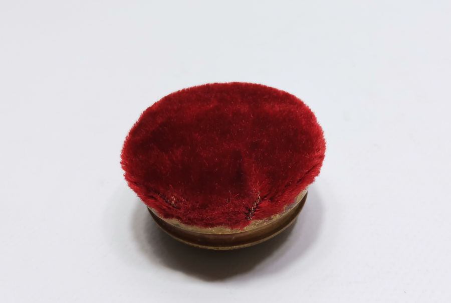 OSMANLI DÖNEMİ ÜZERİ OSMANLICA YAZILI ÇOK NADİR PLAK TEMİZLEME ALETİ