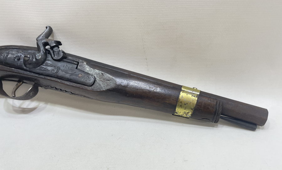 OSMANLI DÖNEMİ ÜZERİ TARİHLİ VE YAZILI PİŞTOV