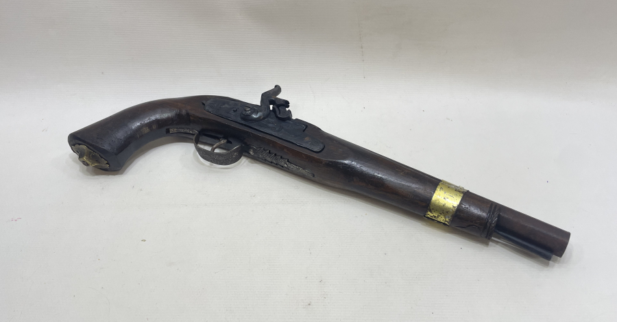 OSMANLI DÖNEMİ ÜZERİ TARİHLİ VE YAZILI PİŞTOV