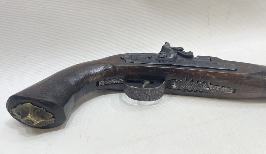 OSMANLI DÖNEMİ ÜZERİ TARİHLİ VE YAZILI PİŞTOV