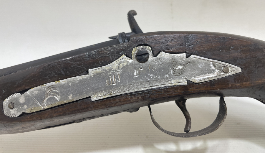 OSMANLI DÖNEMİ ÜZERİ TARİHLİ VE YAZILI PİŞTOV