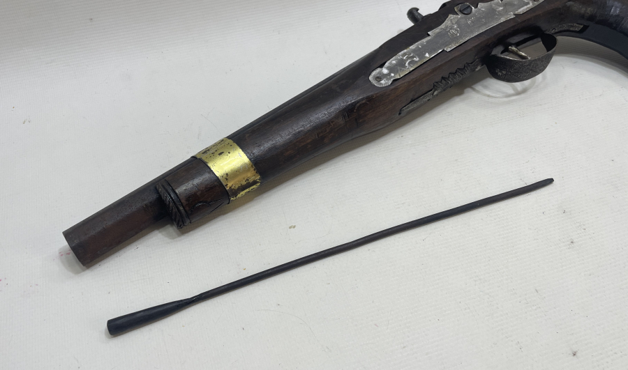 OSMANLI DÖNEMİ ÜZERİ TARİHLİ VE YAZILI PİŞTOV