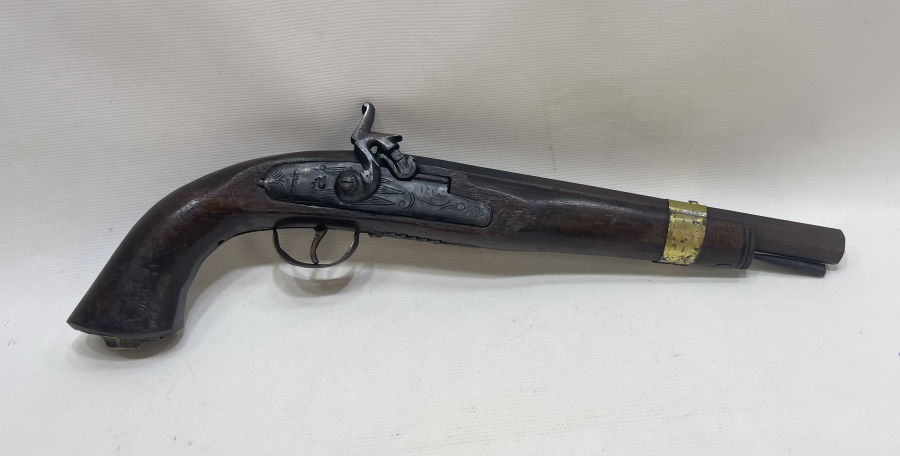 OSMANLI DÖNEMİ ÜZERİ TARİHLİ VE YAZILI PİŞTOV