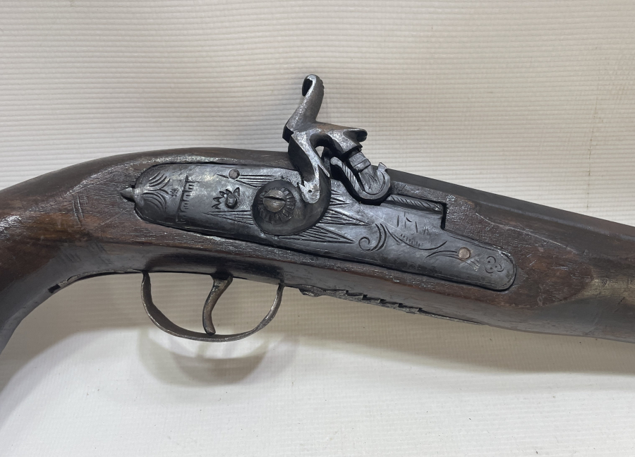 OSMANLI DÖNEMİ ÜZERİ TARİHLİ VE YAZILI PİŞTOV