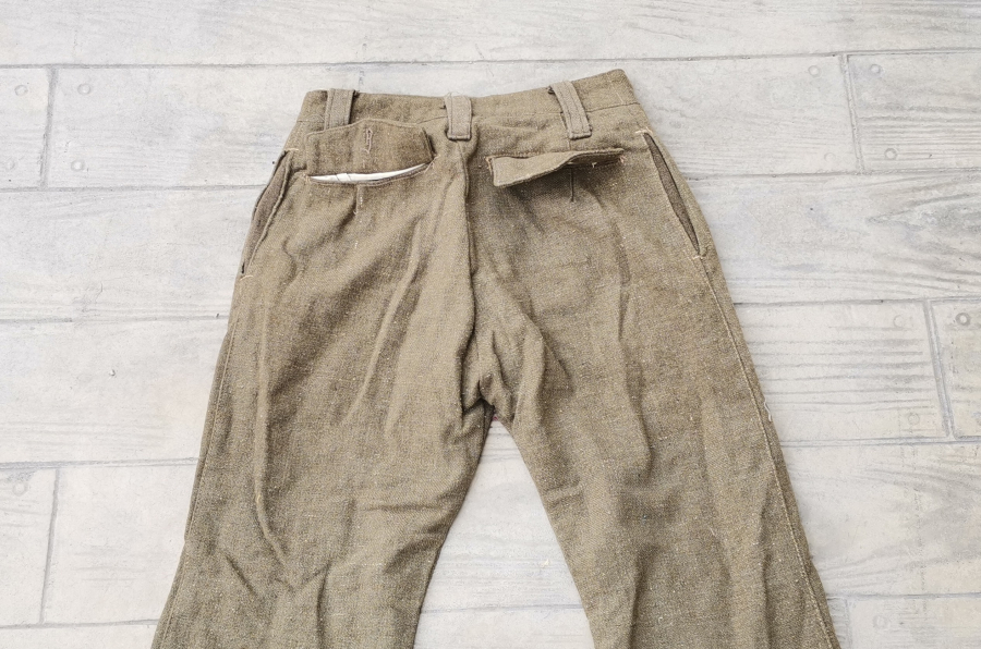 OSMANLI SON DÖNEM NADİR ASKER PANTOLONU