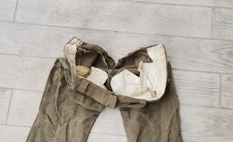 OSMANLI SON DÖNEM NADİR ASKER PANTOLONU