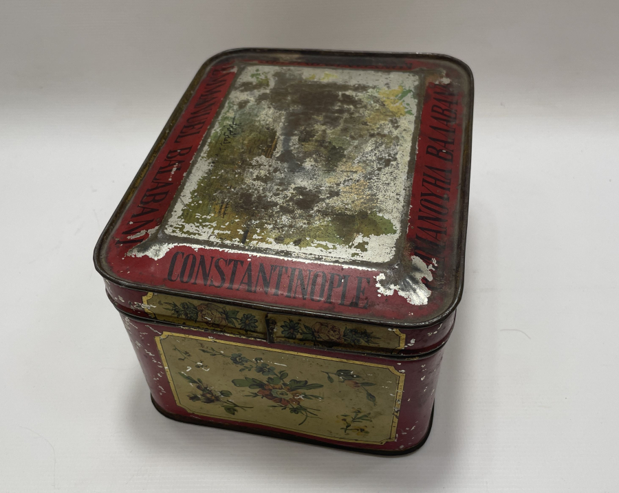OSMANLI DÖNEMİ EMMANUEL BALABANİ BÜYÜK BOY ÇAY KUTUSU