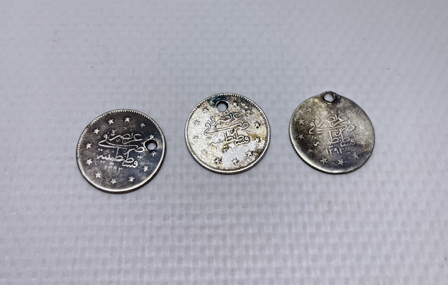 ABDÜLMECİD VE ABDÜLHAMİD HAN DÖNEMİ GÜMÜŞ 1 KURUŞ LOTU