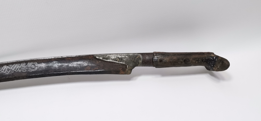 GÜMÜŞ ÇAKMA İŞÇİLİKLİ YENİÇERİ YATAĞANI