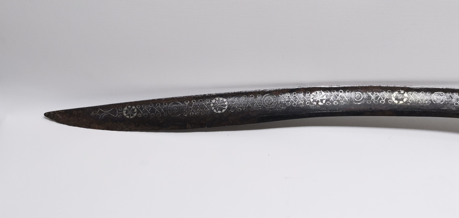 GÜMÜŞ ÇAKMA İŞÇİLİKLİ YENİÇERİ YATAĞANI