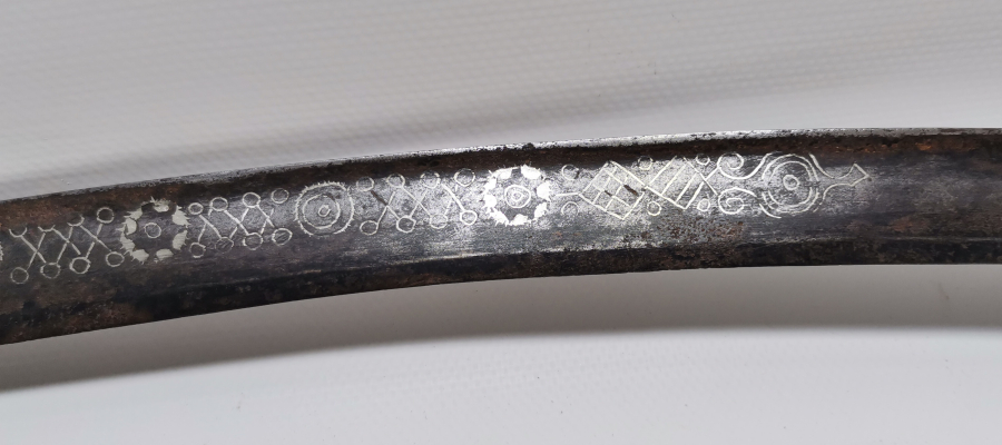 GÜMÜŞ ÇAKMA İŞÇİLİKLİ YENİÇERİ YATAĞANI