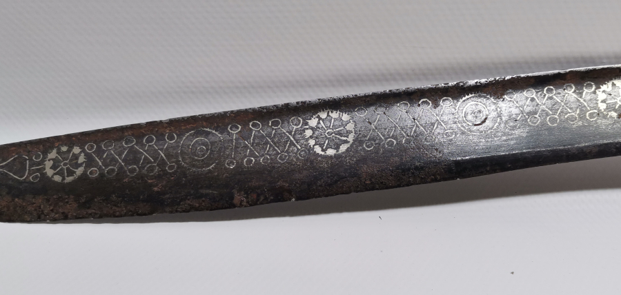 GÜMÜŞ ÇAKMA İŞÇİLİKLİ YENİÇERİ YATAĞANI