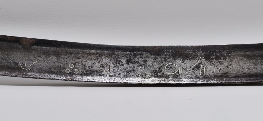 GÜMÜŞ ÇAKMA İŞÇİLİKLİ YENİÇERİ YATAĞANI