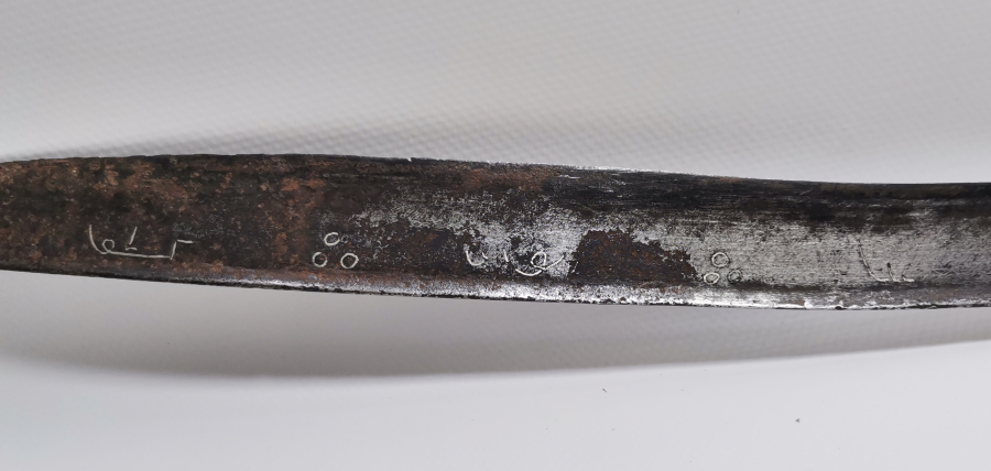 GÜMÜŞ ÇAKMA İŞÇİLİKLİ YENİÇERİ YATAĞANI