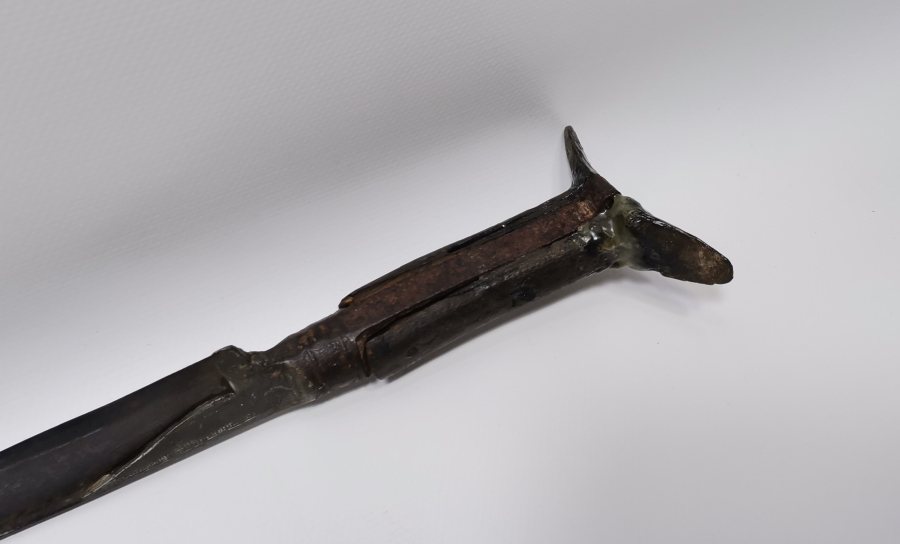 GÜMÜŞ ÇAKMA İŞÇİLİKLİ YENİÇERİ YATAĞANI