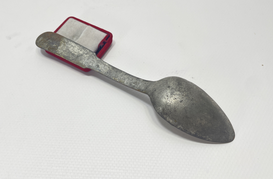 OSMANLI DÖNEMİ HİLALİ AHMER DAMGALI NADİR KAŞIK