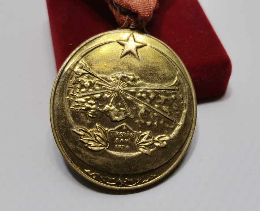 ORJİNAL ASKILI İSTİKLAL SAVAŞI MADALYASI - İSTİKLAL MADALYASI